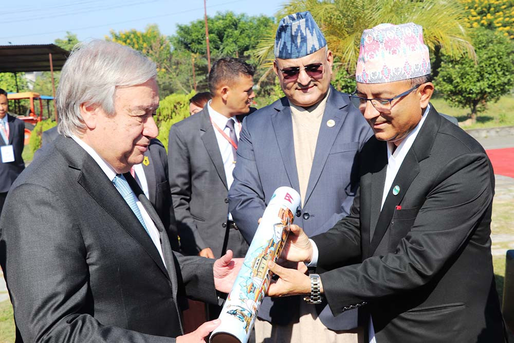 UN Secretary-General emphasizes global solidarity to make society resilient to climate change's impact